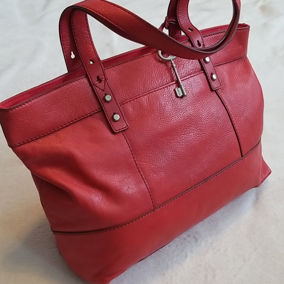 Vintage Fossil Hunter Shopper with Key - Picture 5 of 10